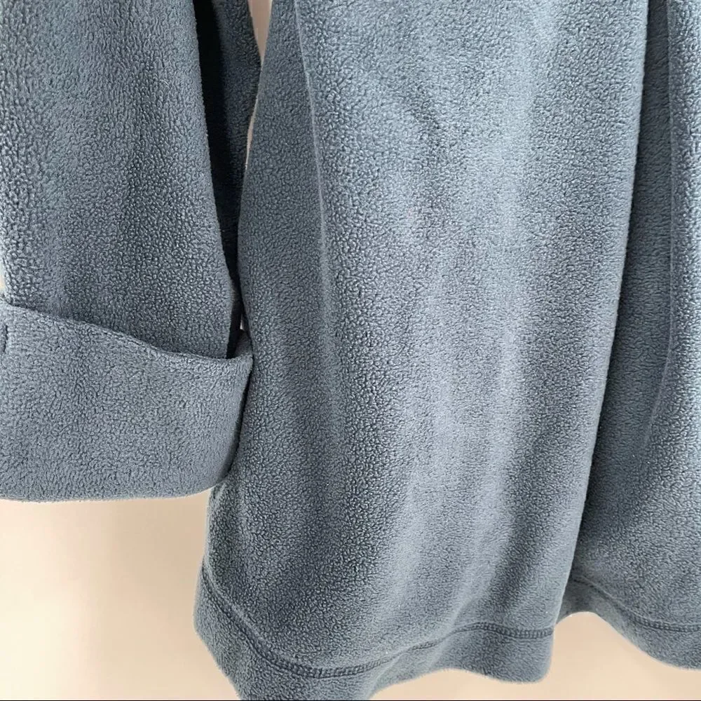 Maria Elena embroidered fleece swing coat